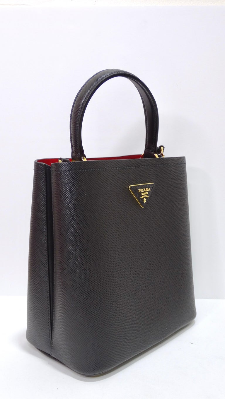 Prada Medium Saffiano Leather Prada Bag at 1stDibs