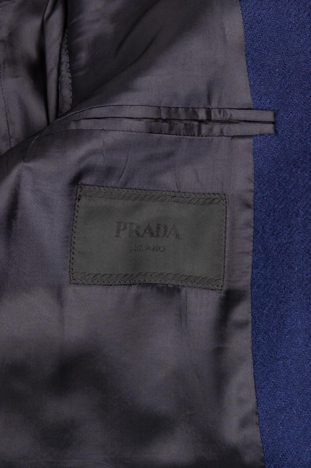 Prada Men Jacket Blazer Casual Size 50, S625 In Excellent Condition For Sale In Kaunas, LT
