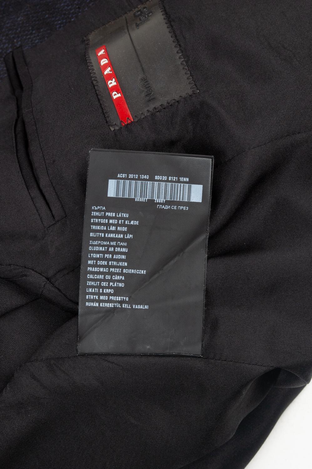 Prada Men Jacket Blazer Size ITA48 (M), S624 For Sale 3