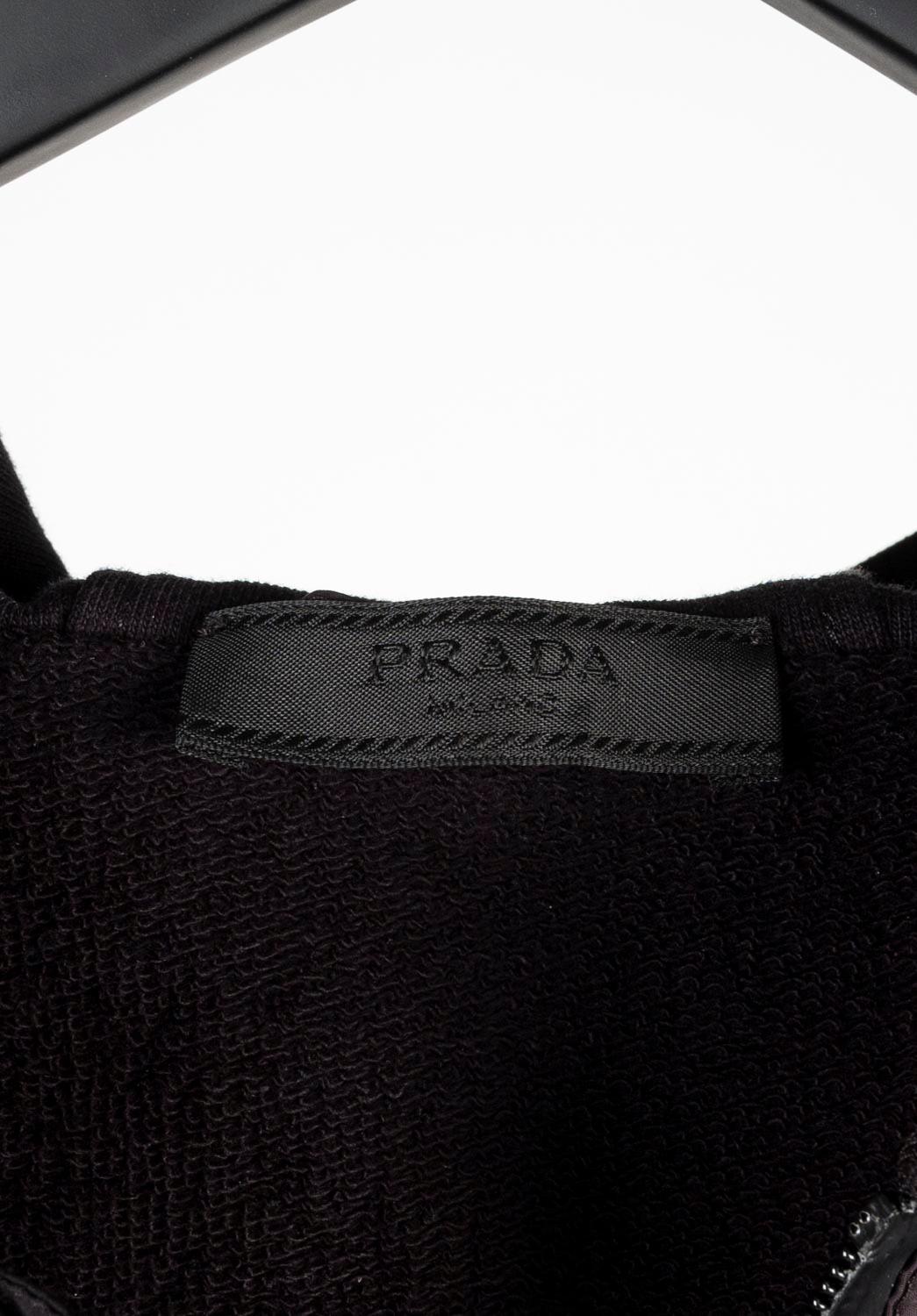 Prada Men Jacket Light Zipped Hooded Size XXL, S705 For Sale 2