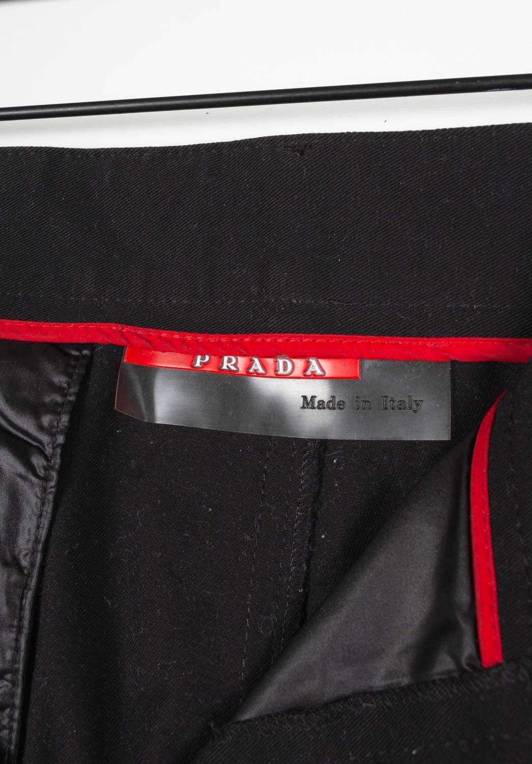 Prada Men Pants Casual Cargo Wide leg, adjustable Size 50/L, S1309 For Sale 1