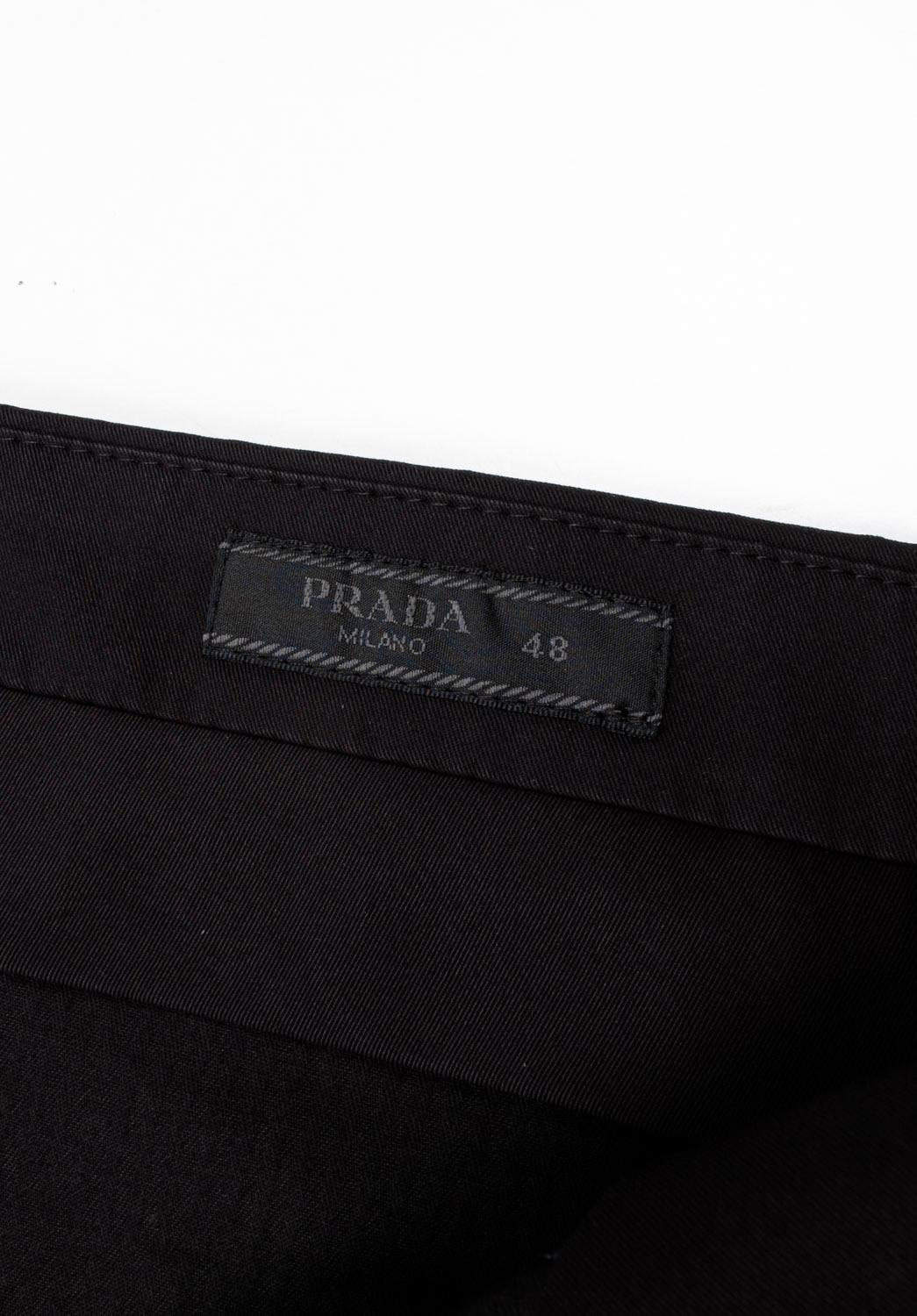 Prada Men Pants Casual with Zips, Size ITA48/M, S1186 For Sale 1