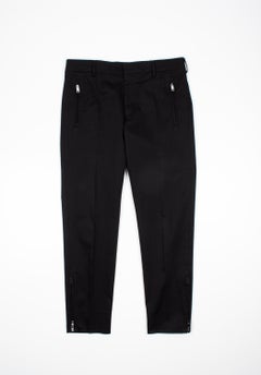 Prada Uomo Pantaloni casual con cerniere, taglia ITA48/M, S1186