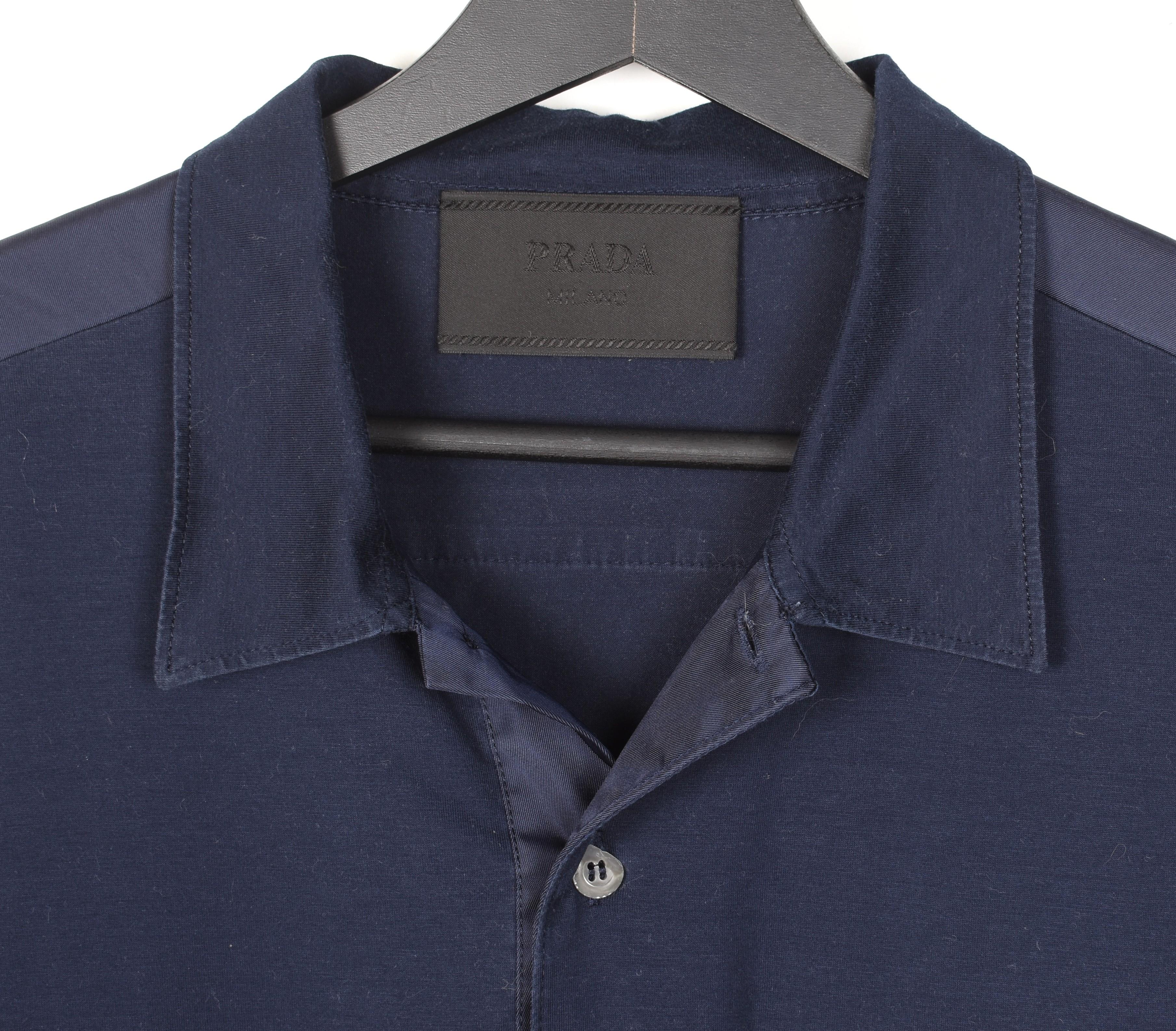 Polo Prada Logo Hombre Talla XL/L, S1445 Negro en venta