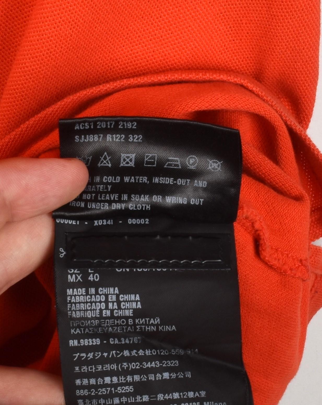 Uomo Polo da uomo Prada Taglia M/L, S1460 in vendita
