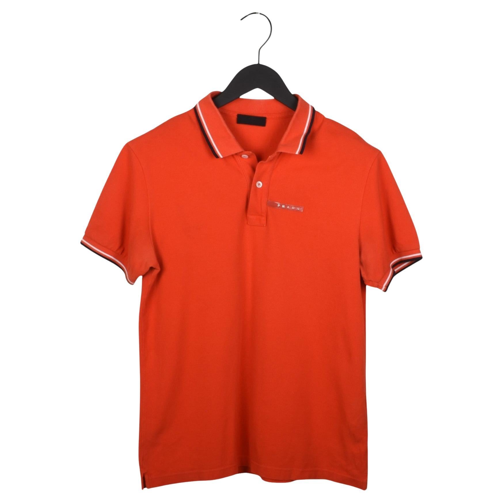 Prada Herren Poloshirt Oberteil Größe M/L, S1460