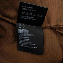 Prada Men Shirt Cord Logo Size M, S1926