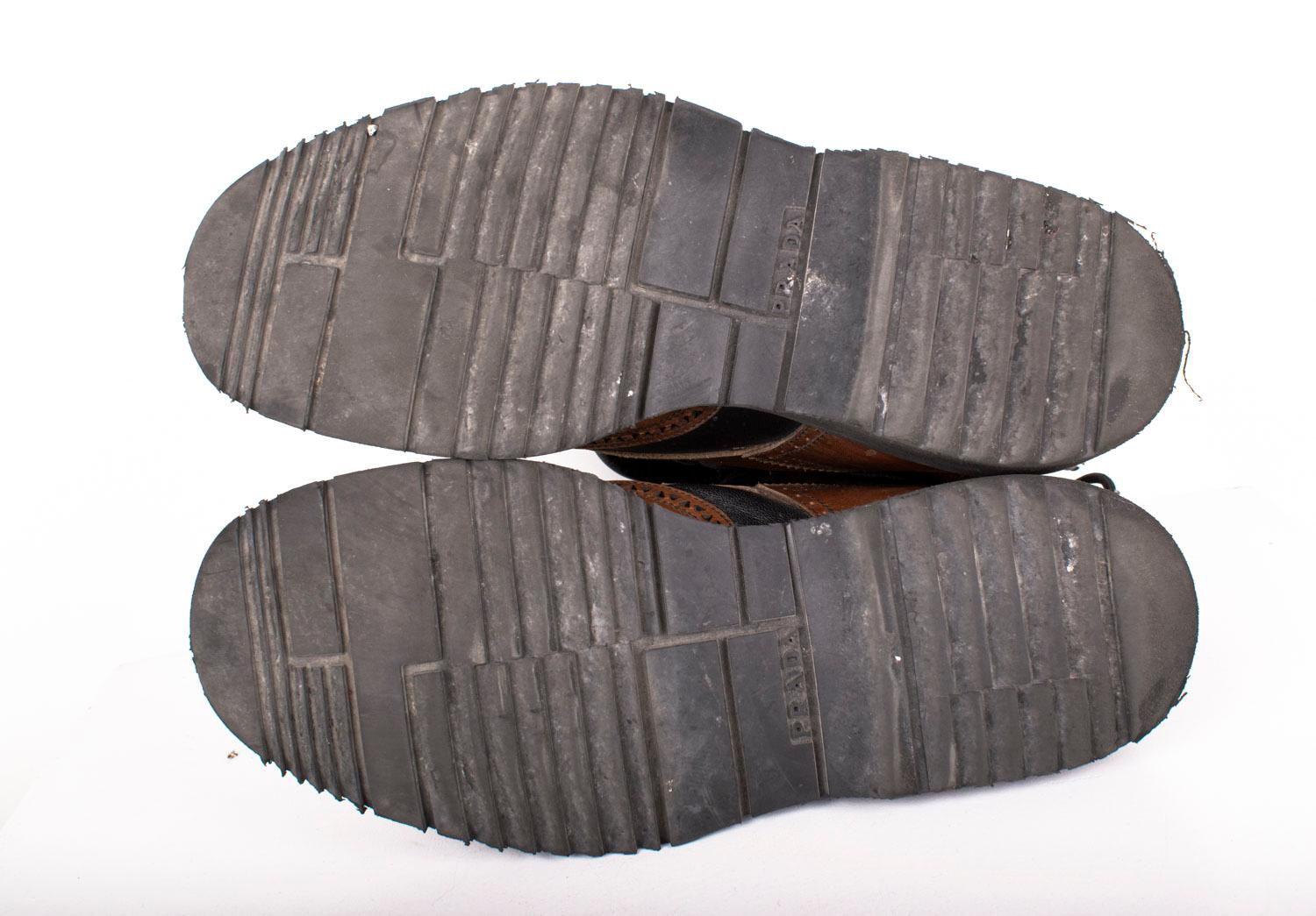 Men's Prada Men Shoes Boots Size UK8/EUR42/USA9 For Sale
