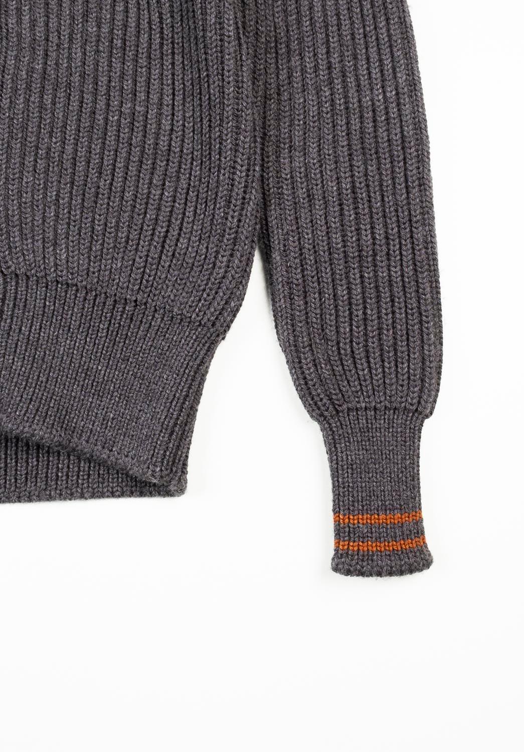 Men's Prada Men Sweater Cardigan Full Zip Heavy Knit, ITA48 (Medium), S702  For Sale