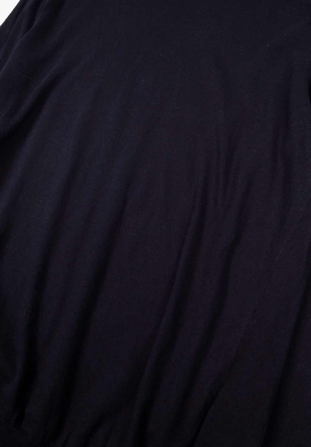 Black Prada Men Sweater Cotton Cashmere Crewneck Size ITA50, S1248 For Sale