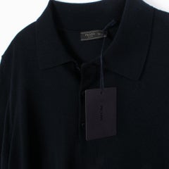 Prada Men Sweater Knit Polo style Size IT52 – M/L