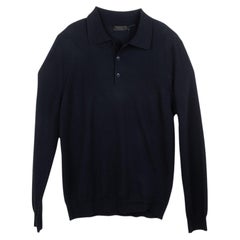 Prada Men Sweater Knit Polo style Size IT52 – M/L