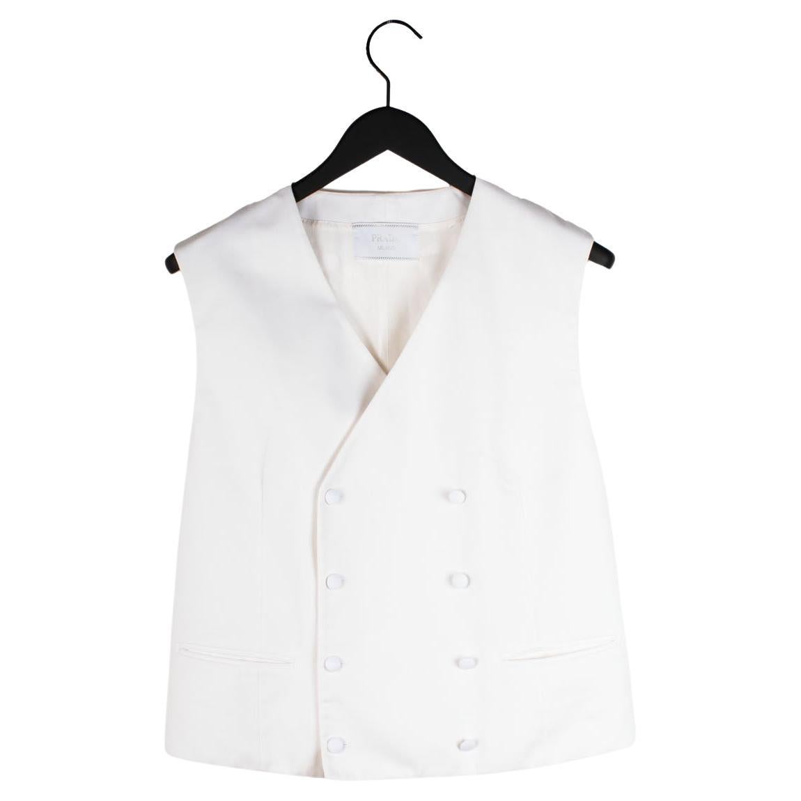 Chaleco Prada Hombre Formal Talla IT50/Media, S10372