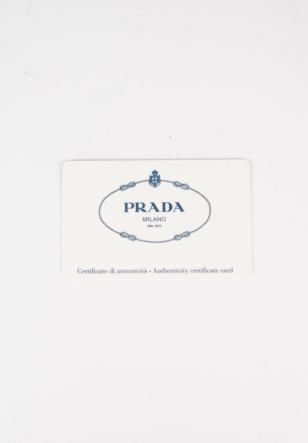 Prada Men Wallet Nylon Logo, Medium size For Sale 1