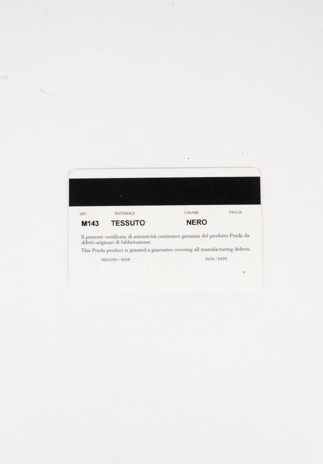Prada Men Wallet Nylon Logo, Medium size For Sale 2