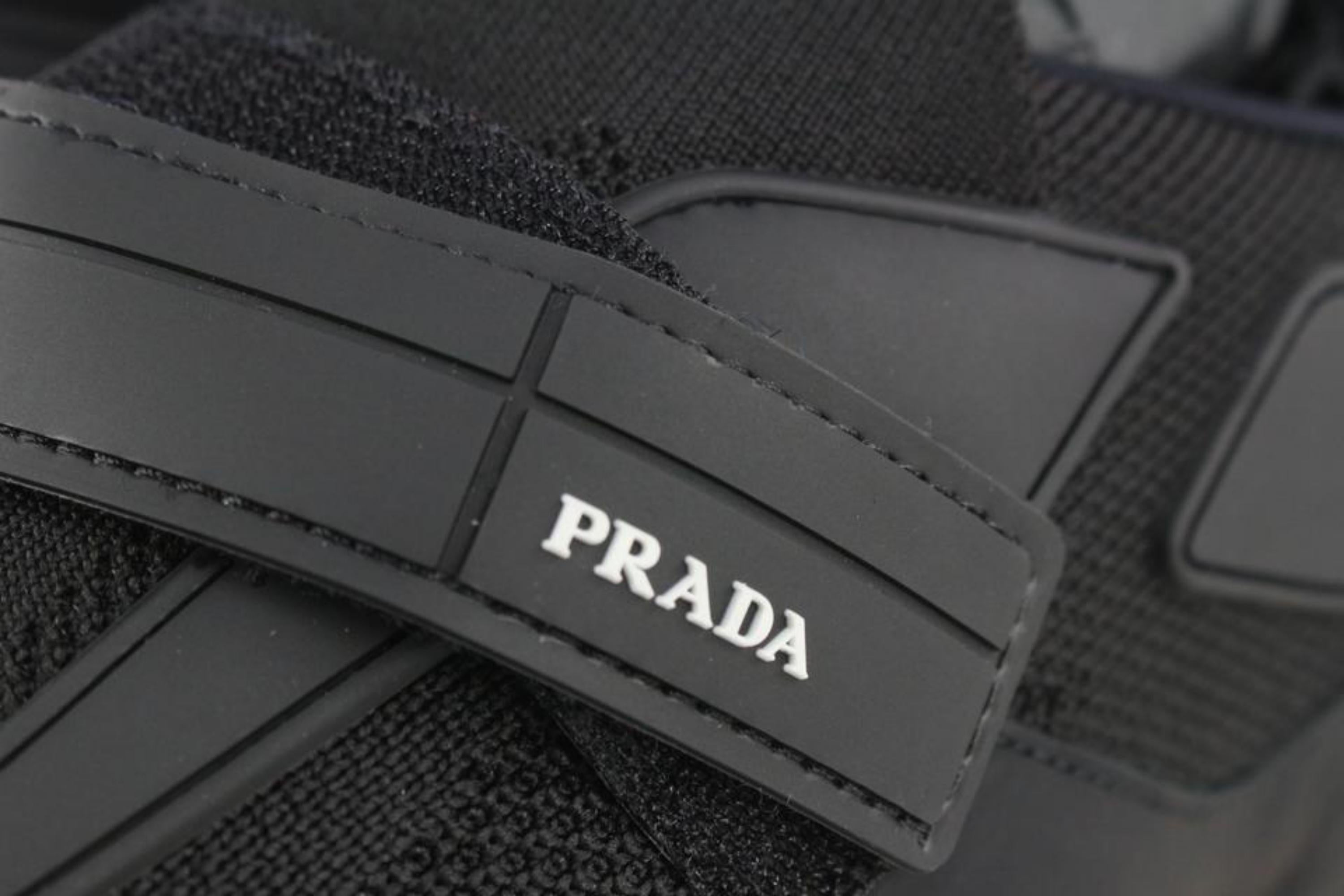 Prada Men's 11 20g064 Black x Gold Cloudbust Sneakers 1116p48 4