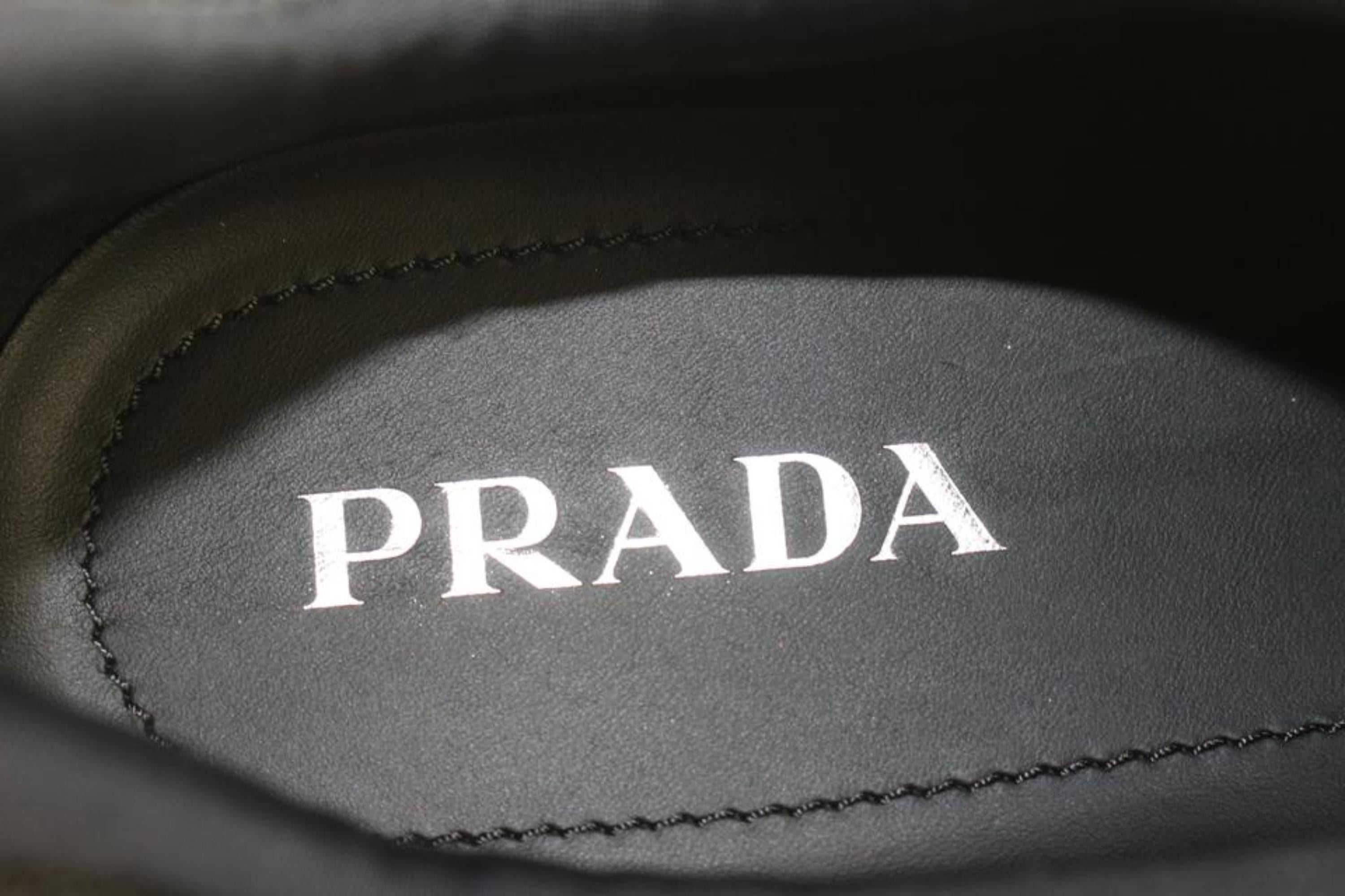 Prada Men's 11 20g064 Black x Gold Cloudbust Sneakers 1116p48 3
