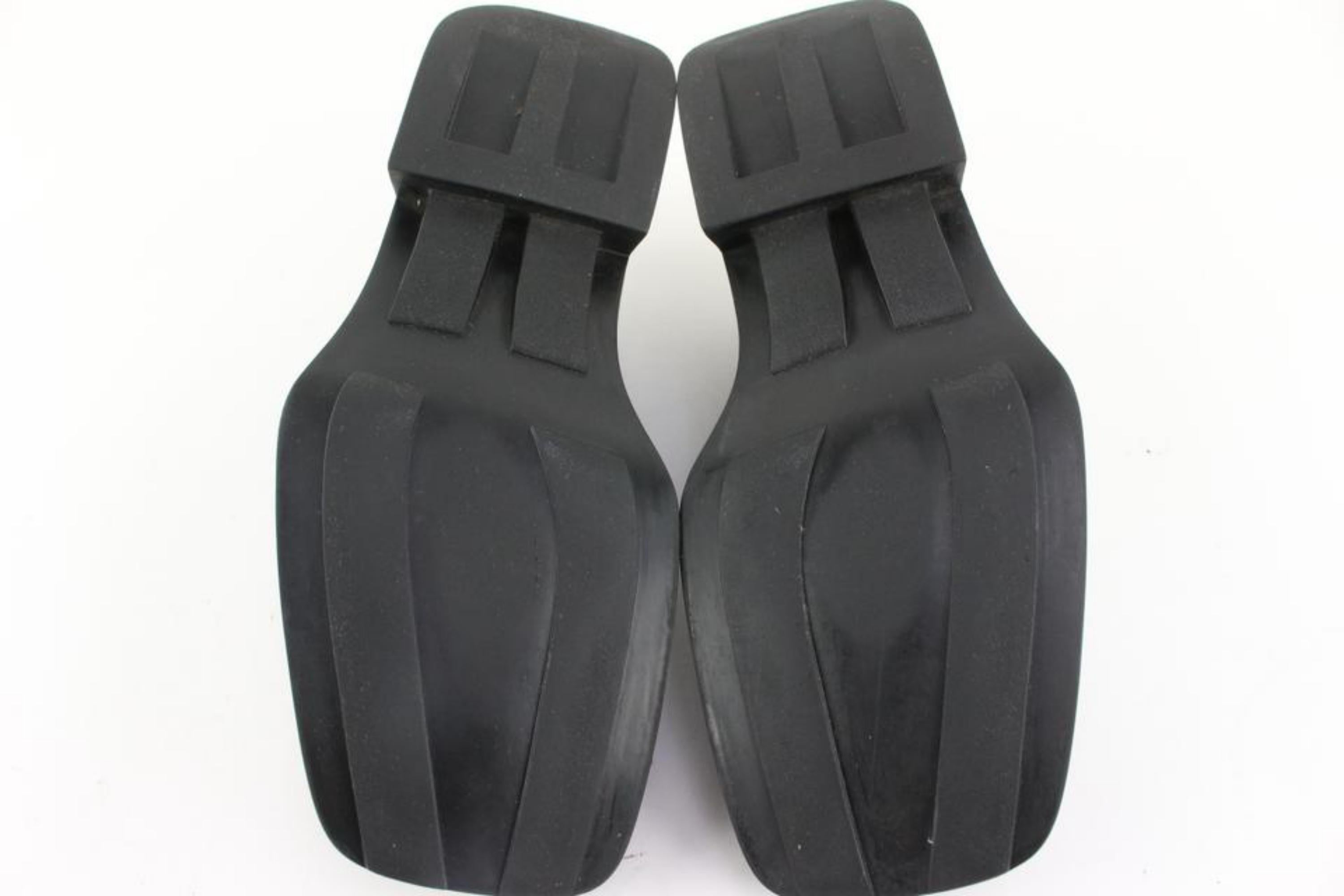 Prada Men's 7 US Black Leather Dress Sneaker 1223p20 7