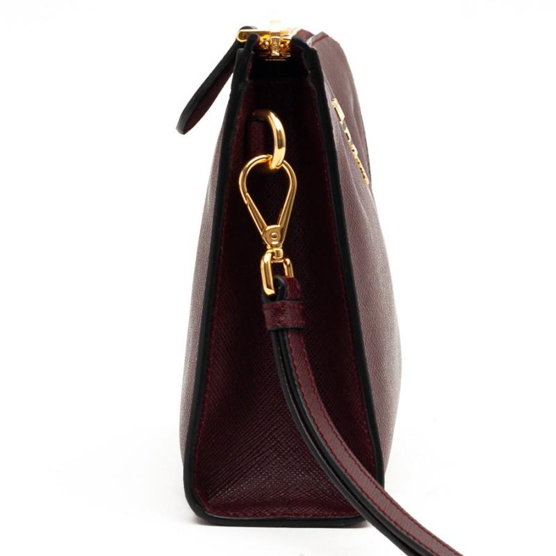 Pochette in pelle da uomo PRADA 3