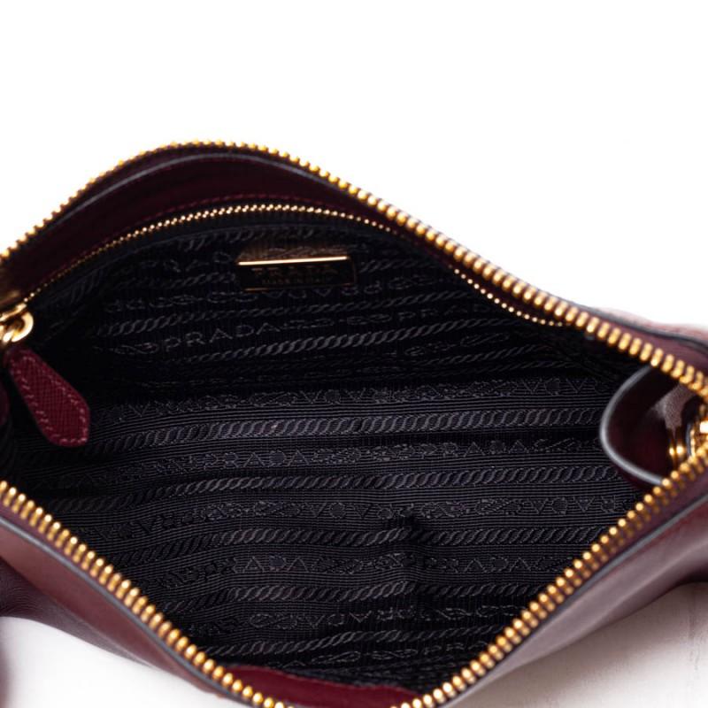 Pochette in pelle da uomo PRADA 5
