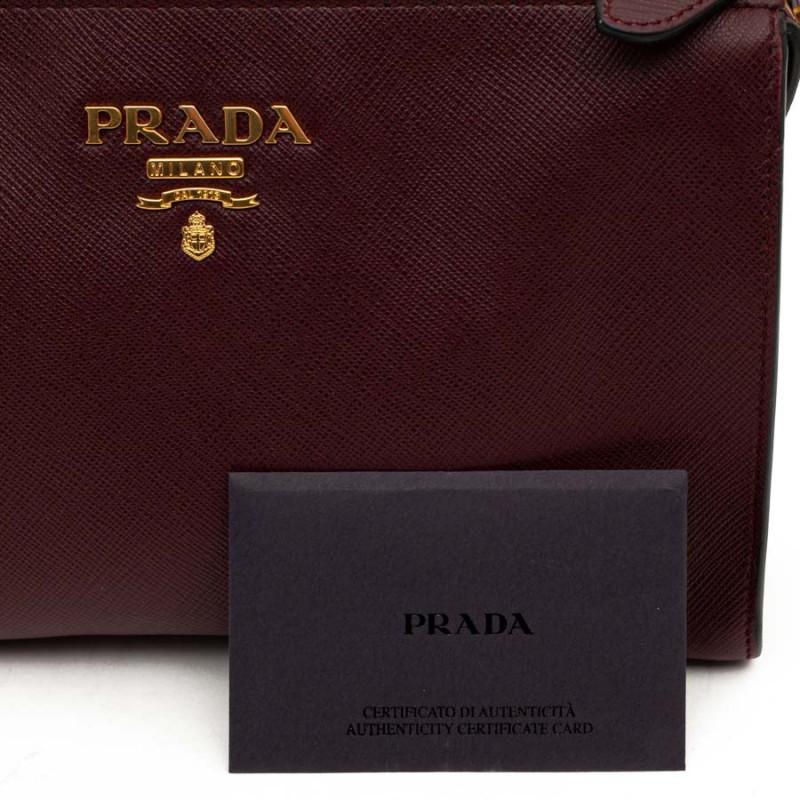 Pochette in pelle da uomo PRADA 7
