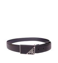 Prada Men's Saffiano Leather Belt