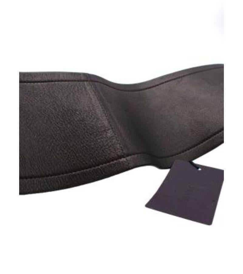 Prada metallic purple ombre wide waist belt - size 85 For Sale 2