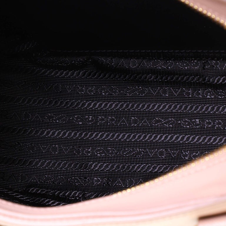 Prada Metropolis Handbag Saffiano Leather Small For Sale at 1stDibs