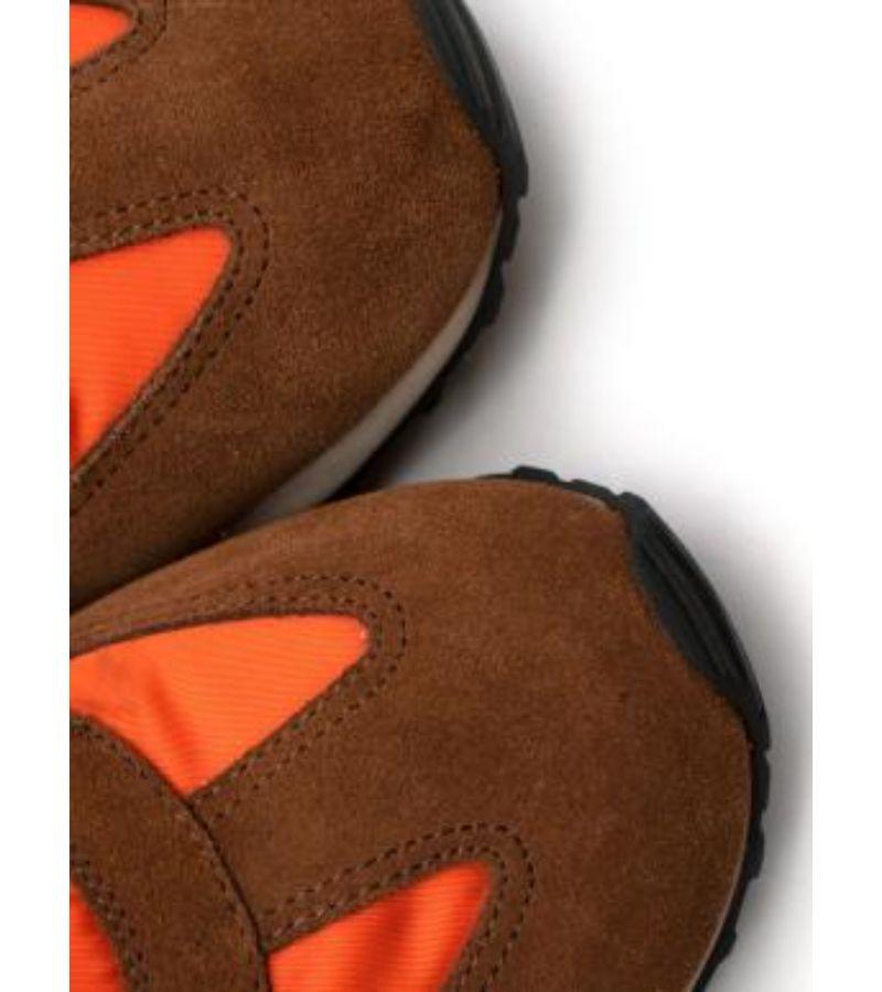 Prada Milano 70 Rubber and Leather-Trimmed Nylon Sneakers For Sale 2