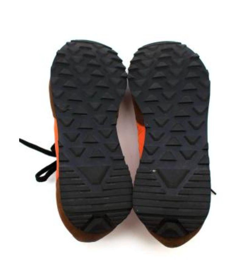 Prada Milano 70 Rubber and Leather-Trimmed Nylon Sneakers For Sale 5