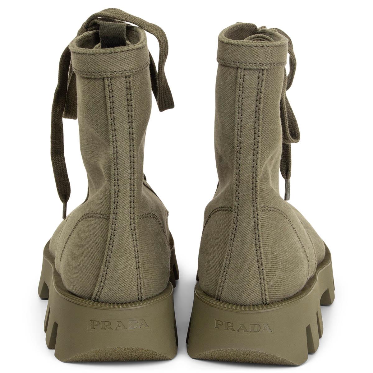 prada army shoes