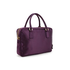Prada - Mini sac en soie violet