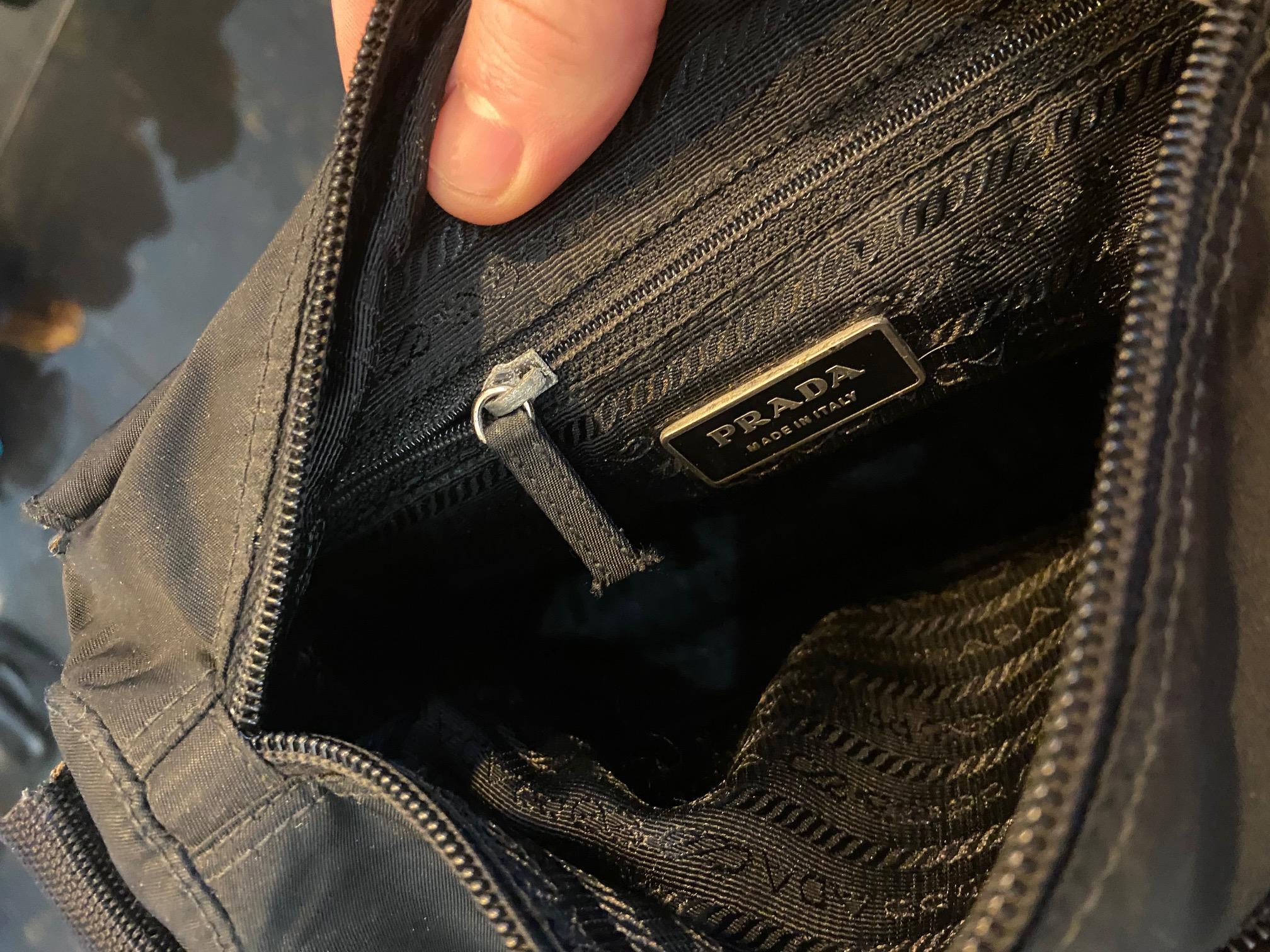 Women's or Men's Prada Mini Crossbody Bag For Sale