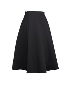 Prada Mini Flared Skirt in Black Nylon
