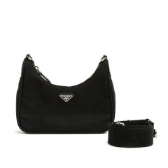 Prada Mini Sac Re Edition 2005 Black Re Nylon Mini Shoulder Bag