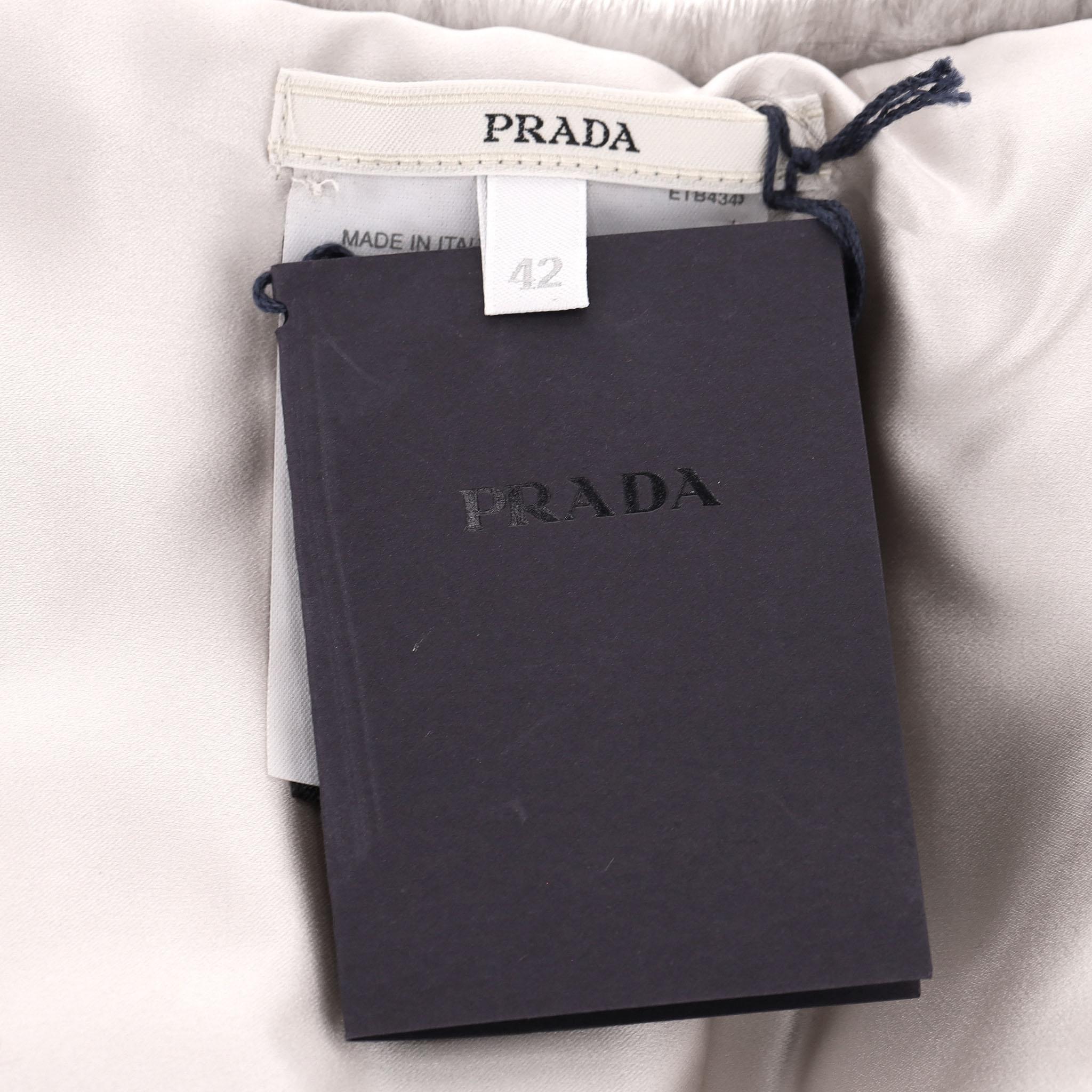 Prada Mink Fur Bolero Jacket en venta 3