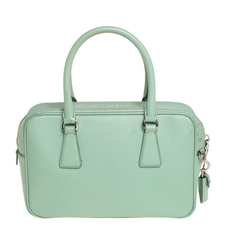 Prada Mint Green Leather Camera Crossbody Bag at 1stDibs mint prada bag
