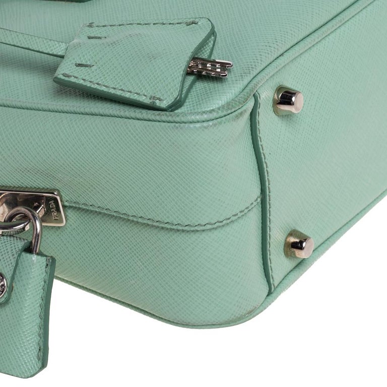 Prada Mint Green Leather Camera Crossbody Bag at 1stDibs mint prada bag