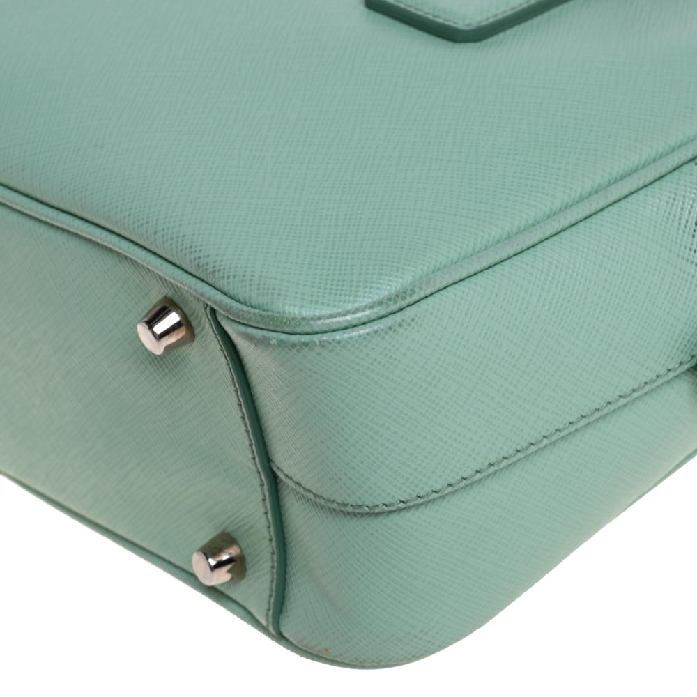 Women's Prada Mint Green Leather Camera Crossbody Bag
