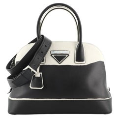 Prada Mirage Top Handle Bag Leather Large