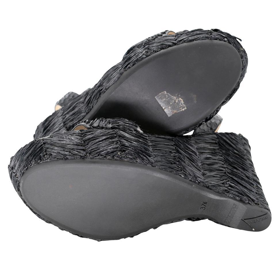 Prada Modern Strap Runway 37.5 Feather Nightlife Pumps PR-S06013P-0005 3
