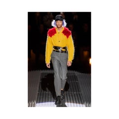 Prada Mohair Cardigan with Fur - '10s