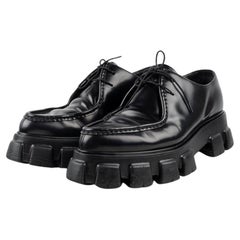 Prada Monolith Lace Up Shoes Men Boots Size UK10, USA11, EUR45, S820