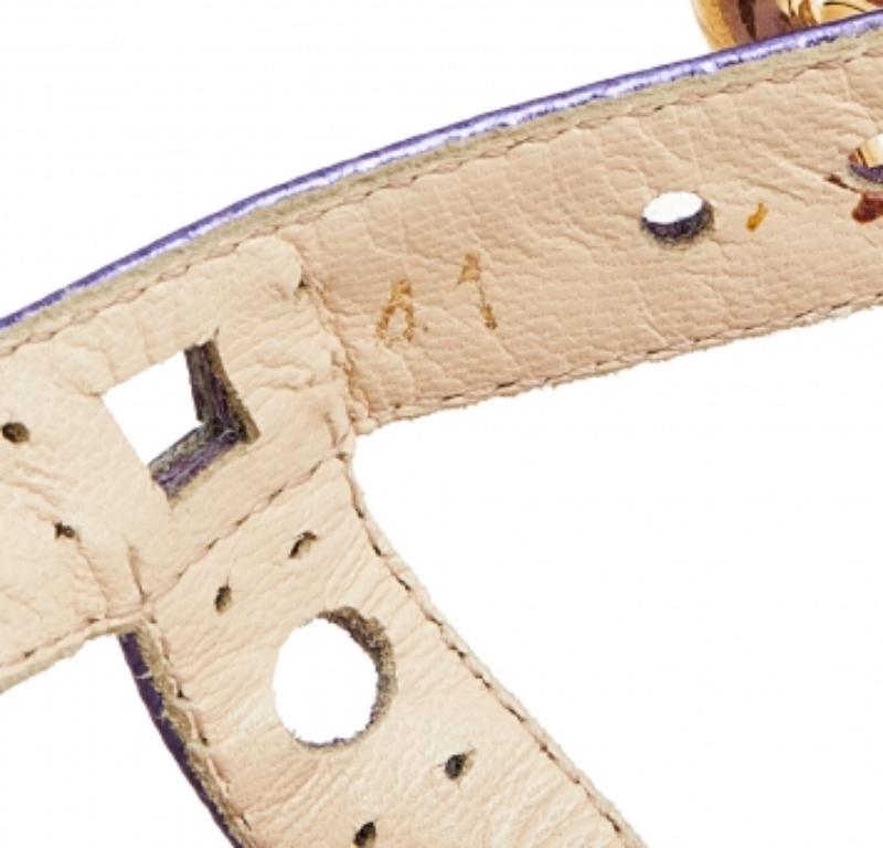 Prada Multicolor Leder Korkabsatz Plateau Slingback Sandalen Größe 41 Damen