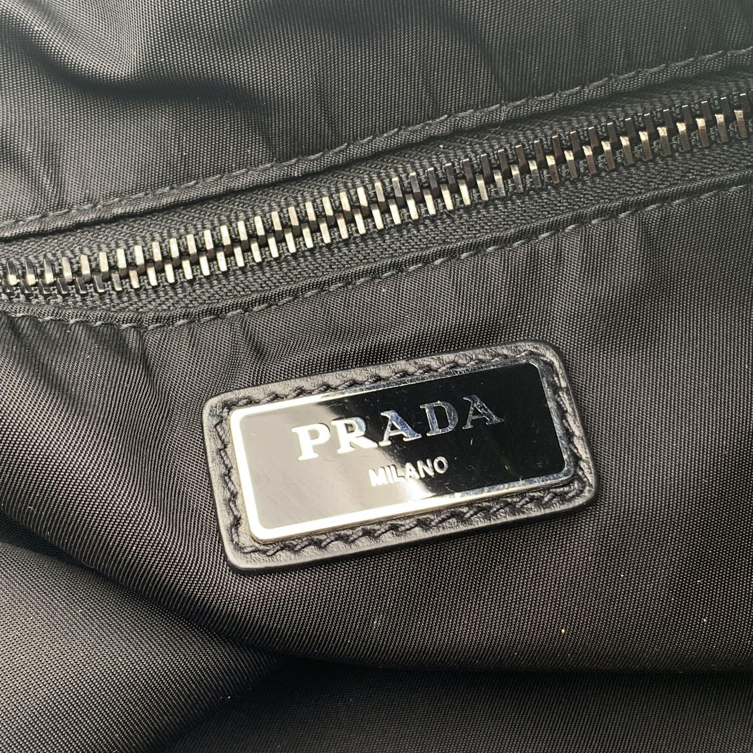 Prada Multicolor Tessuto Nylon Radar Print Tote Shoulder Bag 2