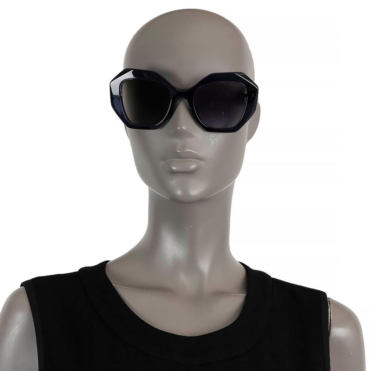 PRADA navy blue SYMBOLE Sunglasses SPR16W For Sale 1
