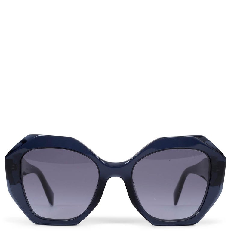 PRADA navy blue SYMBOLE Sunglasses SPR16W For Sale at 1stDibs display picture 3