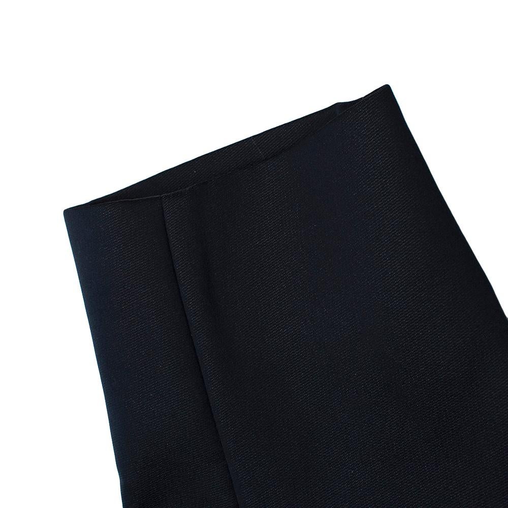 Prada Navy Satin Blau Kristall verschönert kurze Jacke - Größe US 6 3