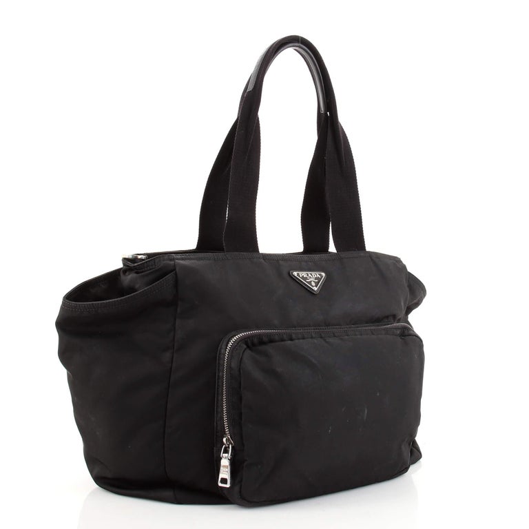 Black Prada Re-nylon Baby Bag