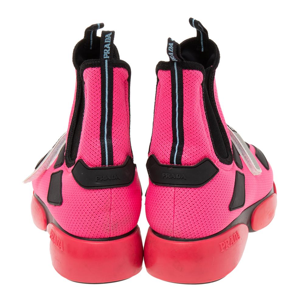 pink prada high tops